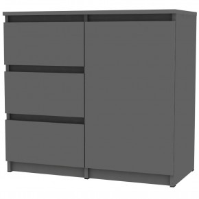 Комод Malta light K186 (Графит) в Губахе - gubaha.mebel24.online | фото