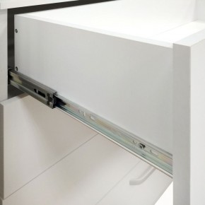 Комод мини Париж (Белый тиснение) в Губахе - gubaha.mebel24.online | фото 4