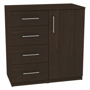 Комод "Калисто (K18)" ручка рейлинг (Венге) в Губахе - gubaha.mebel24.online | фото