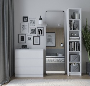 Комод Варма 3 с тремя выдвижными ящиками, цвет белый в Губахе - gubaha.mebel24.online | фото 1