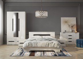 Комод Вега 1200 (Крафт белый - Венге) в Губахе - gubaha.mebel24.online | фото 3