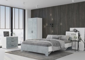 Комод VICTOR (Белый/Бетон) в Губахе - gubaha.mebel24.online | фото 3