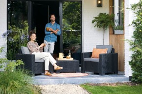 Комплект кресел Калифорния (California chair) графит в Губахе - gubaha.mebel24.online | фото 3