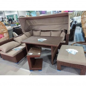 Комплект мебели с диваном AFM-320B-T320 Brown в Губахе - gubaha.mebel24.online | фото 2