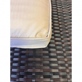 Комплект плетеной мебели  YR822Br Brown-Beige (подушка бежевая) в Губахе - gubaha.mebel24.online | фото 2