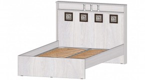 КОСТА-РИКА Кровать 1200 с основанием (анкор светлый) в Губахе - gubaha.mebel24.online | фото