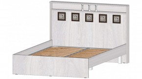 КОСТА-РИКА Кровать 1400 с основанием (анкор светлый) в Губахе - gubaha.mebel24.online | фото