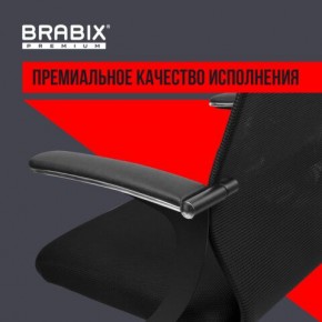 Кресло BRABIX PREMIUM "Ultimate EX-801" хром, плотная двойная сетка Х2, черное, 532917 в Губахе - gubaha.mebel24.online | фото 3