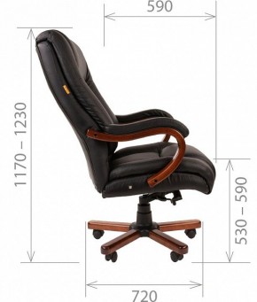 Кресло для руководителя Chairman 503 в Губахе - gubaha.mebel24.online | фото 5