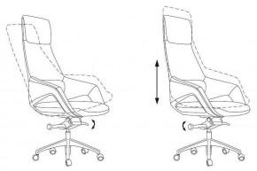 Кресло для руководителя DAO-2 в Губахе - gubaha.mebel24.online | фото 5