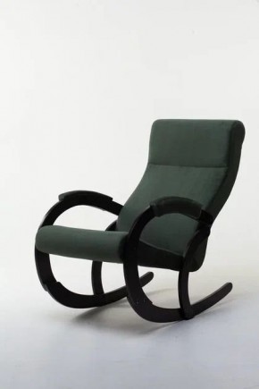 Кресло-качалка КОРСИКА 34-Т-AG (зеленый) в Губахе - gubaha.mebel24.online | фото