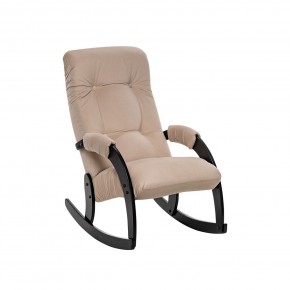 Кресло-качалка Модель 67 Венге, ткань V 18 в Губахе - gubaha.mebel24.online | фото 2
