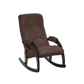 Кресло-качалка Модель 67 Венге, ткань V 26 в Губахе - gubaha.mebel24.online | фото