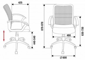 Кресло компьютерное CH-590/BLACK в Губахе - gubaha.mebel24.online | фото