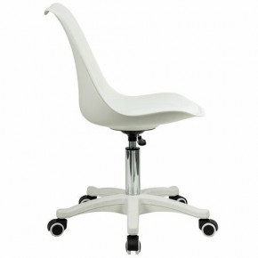 Кресло стул BRABIX "Eames MG-310 PL", пластик белый, экокожа белая, 532926 в Губахе - gubaha.mebel24.online | фото 3