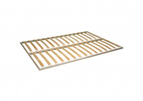 Кровать 1,6 VICTOR + основание (Белый-Бетон) в Губахе - gubaha.mebel24.online | фото 3