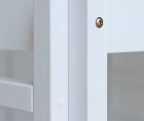 Кровать-домик двухъярусная 80*160 Белый в Губахе - gubaha.mebel24.online | фото 3