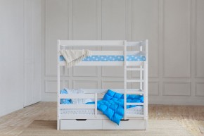 Кровать двухъярусная без крыши 80*160 Белый в Губахе - gubaha.mebel24.online | фото 4