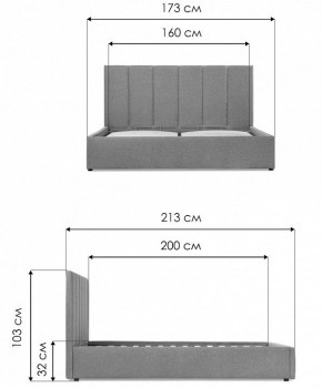 Кровать двуспальная Афродита-3 в Губахе - gubaha.mebel24.online | фото 11