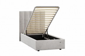 Кровать Ingrid 900 с основанием и ПМ (Ультра Смог) Модель 312 в Губахе - gubaha.mebel24.online | фото 2