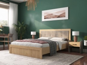 Кровать интерьерная Светлана 1 (Дуб золотой/Paris 03) в Губахе - gubaha.mebel24.online | фото
