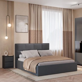 Кровать Линда КР-16 (Графит) 1600 в Губахе - gubaha.mebel24.online | фото 2