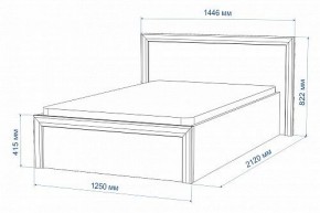 Кровать полутораспальная Нобиле Кр-120 в Губахе - gubaha.mebel24.online | фото 3
