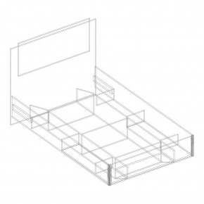 Кровать "Милана" БЕЗ основания 1200х2000 в Губахе - gubaha.mebel24.online | фото 4