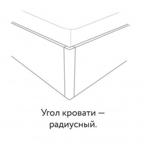 Кровать "Сандра" БЕЗ основания 1400х2000 в Губахе - gubaha.mebel24.online | фото 3