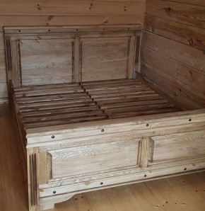 Кровать "Викинг 01" 1800 массив в Губахе - gubaha.mebel24.online | фото 2