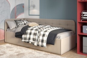 Кровать Зарина угловая Newtone light beige угол правый в Губахе - gubaha.mebel24.online | фото 1