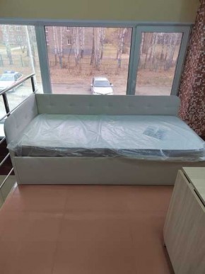 Кровать Зарина угловая Newtone light beige угол правый в Губахе - gubaha.mebel24.online | фото 3