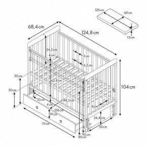 Кроватка Фея 328-01 в Губахе - gubaha.mebel24.online | фото 10