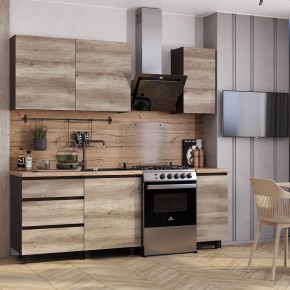Кухня Энигма 1.6 м (венге/дуб каньон) в Губахе - gubaha.mebel24.online | фото