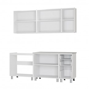 Кухня Рио 2.0 (Белый/F02) в Губахе - gubaha.mebel24.online | фото 2