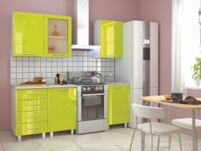Кухня Танго лайм модульная в Губахе - gubaha.mebel24.online | фото 1