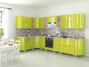 Кухня Танго лайм модульная в Губахе - gubaha.mebel24.online | фото 2