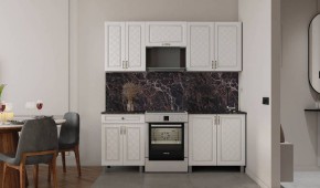 Кухня Версаль 2м Арктик/Арктик Готовое решение в Губахе - gubaha.mebel24.online | фото 2