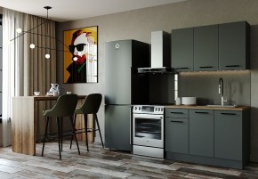 Кухонный гарнитур Антрацит 1200 (Стол. 38мм) в Губахе - gubaha.mebel24.online | фото