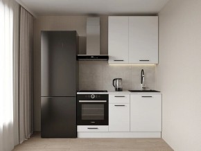 Кухонный гарнитур Белый Глянец 1600 h950 (Стол. 38мм) в Губахе - gubaha.mebel24.online | фото