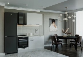 Кухонный гарнитур Белый Глянец 1600 (Стол. 26мм) в Губахе - gubaha.mebel24.online | фото 1