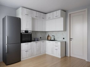 Кухонный гарнитур Бланка 2200*1700 (Стол. 38мм) в Губахе - gubaha.mebel24.online | фото