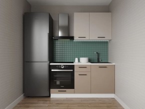 Кухонный гарнитур Каппучино 1600 (Стол. 38мм) в Губахе - gubaha.mebel24.online | фото