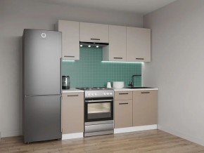 Кухонный гарнитур Каппучино 2000 (Стол. 38мм) в Губахе - gubaha.mebel24.online | фото