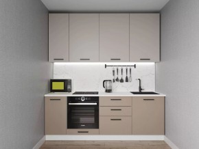 Кухонный гарнитур Каппучино 2200 h950 (Стол. 26мм) в Губахе - gubaha.mebel24.online | фото