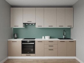 Кухонный гарнитур Каппучино 3000 h950 (Стол. 26мм) в Губахе - gubaha.mebel24.online | фото