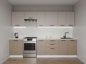 Кухонный гарнитур Каппучино 3000 (Стол. 38мм) в Губахе - gubaha.mebel24.online | фото