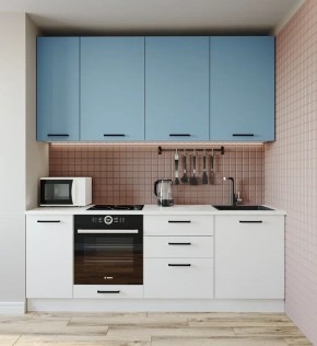 Кухонный гарнитур Капри 2200 h950 (Стол. 38мм) в Губахе - gubaha.mebel24.online | фото