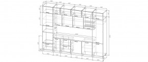 Кухонный гарнитур Капри 3400 (Стол. 26мм) в Губахе - gubaha.mebel24.online | фото 2