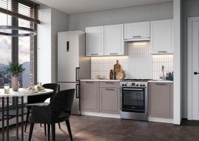 Кухонный гарнитур Кельн 2100 (софт пломбир) в Губахе - gubaha.mebel24.online | фото